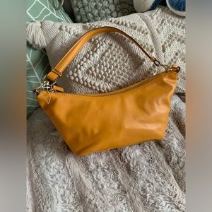 Cute little yellow hobo bag